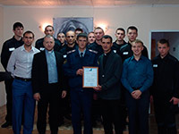 Открытие молитвенной комнаты для осужденных колонии общего режима ФКУ ИК 3 г.Новосибирска.